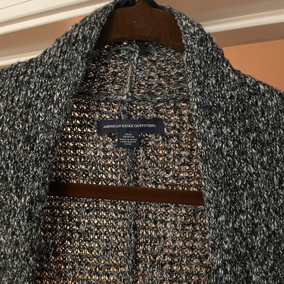 Buttonless Yarn Sweater Cardigan - Picture 2 of 2